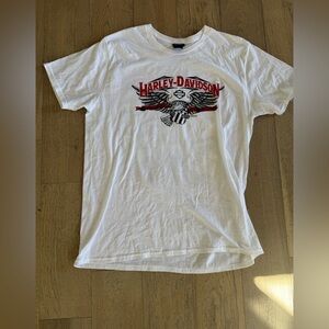 Harley Davidson Monterey Cannery Row Mens TShirt White XL